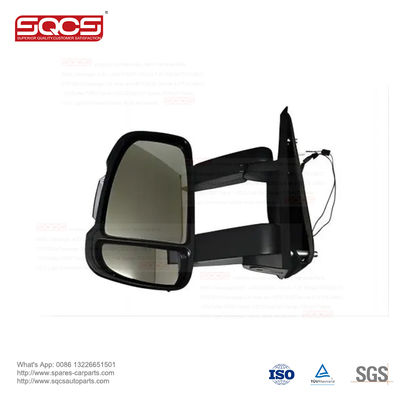 SQCS Brand Long Arm Electric Heated Side Mirror for Fiat Ducato Peugeot Boxer Citroen Relay OE 735424421 with 3 Months Warranty